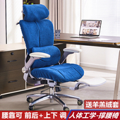 动态人机工学椅人体工学椅电脑椅护腰撑腰办公椅电竞椅可躺按摩椅
