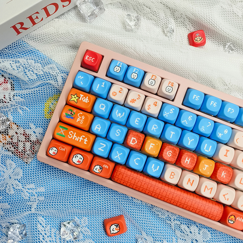 苍海月MOA高度键帽适配机械键盘