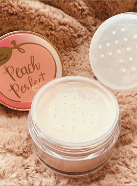 Too Faced 水蜜桃散粉持久定妆控油不脱妆遮瑕透明珠光色美国蜜粉