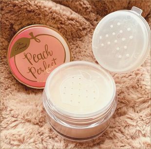 Too 水蜜桃散粉持久定妆控油不脱妆遮瑕透明珠光色美国蜜粉 Faced