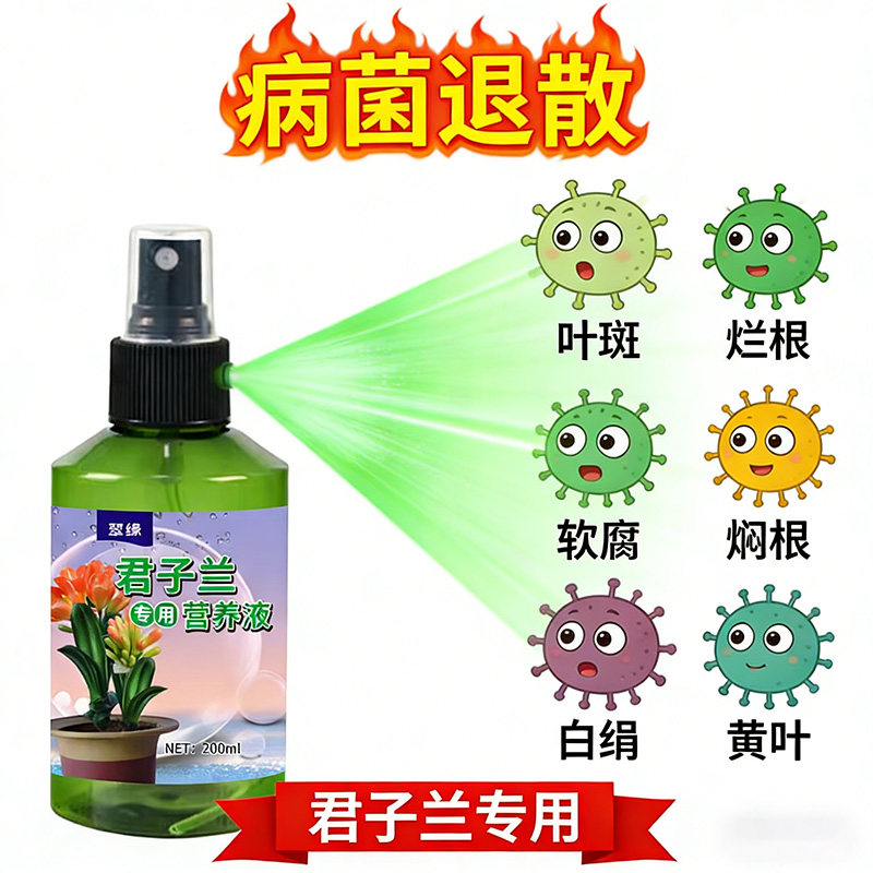 君子兰专用营养液黄叶干尖烂根不开花催箭催花催芽生根室内外盆栽,鲜花速递/花卉仿真/绿植园艺,家庭园艺肥料,淘宝优惠券,粉丝福利购,淘宝优惠卷