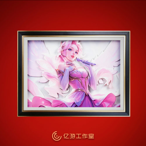 亿游英雄联盟3d立体装饰品