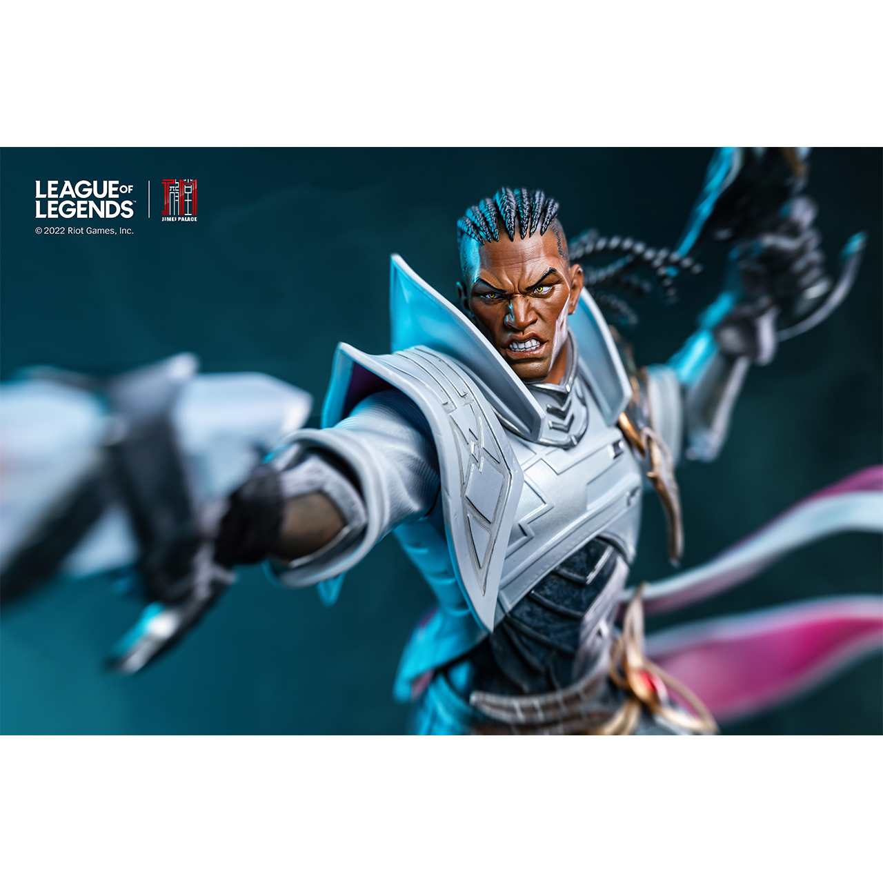 集美殿堂展示链接  英雄联盟 「卢锡安」雕像