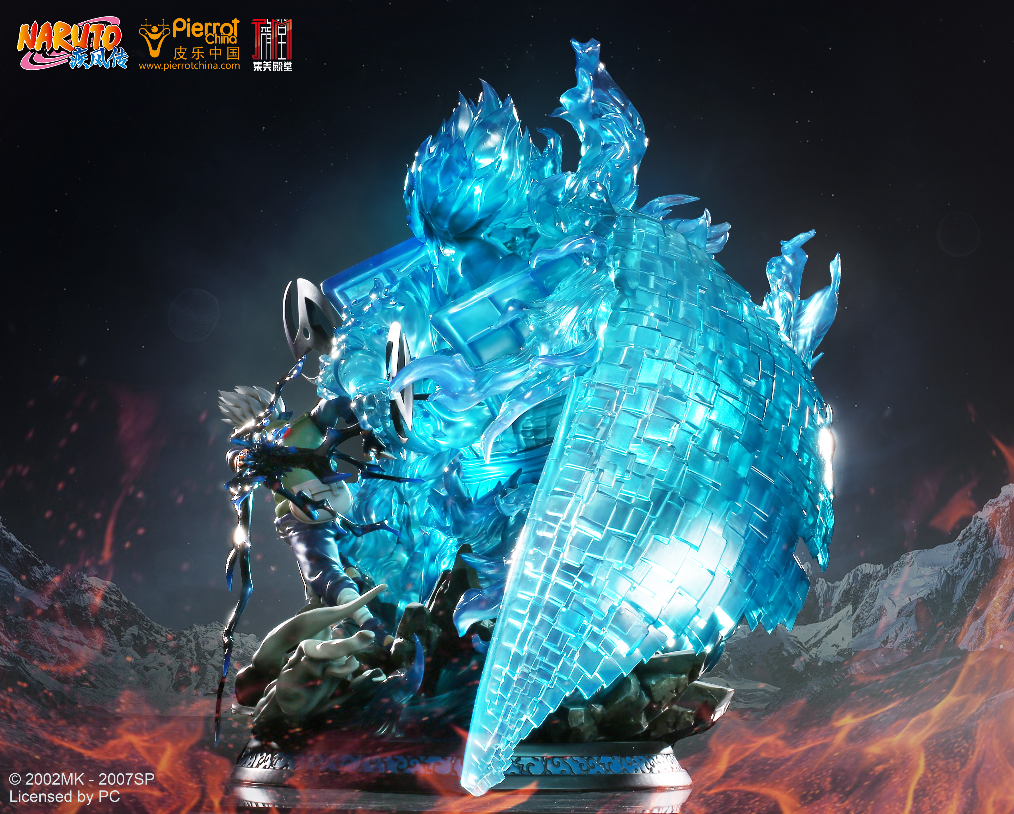 集美殿堂展示 火影忍者卡卡西雕像