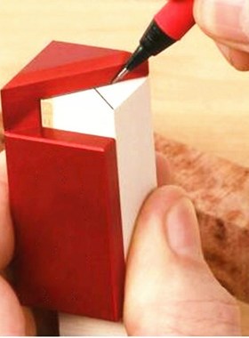 45 Degree Circular Midline Scriber Line Drawing Tool Right M