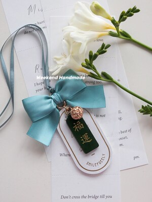 Fusion hand blessing for car rearview mirror car pendant