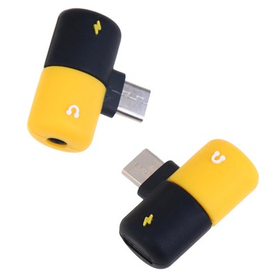 New 2 in1 适用于 Lighting Audio Adapter Charger Adapter Spli