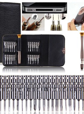 25in1 Torx Set Wallet Type Cell Phone Repair Tool Kits For P