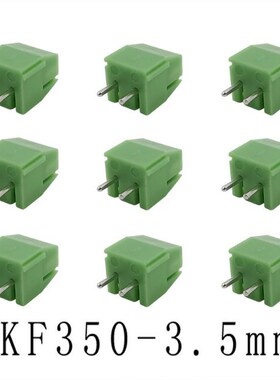 KF350-3.5-2P 300V 10A 3.5mm Pitch KF350 2 Pin 2 way Straight