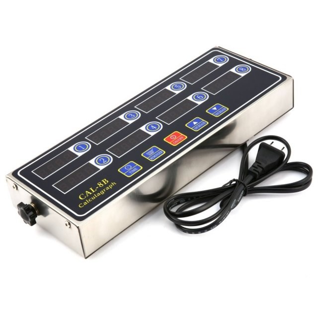 CAL-8B Portable Calculagraph 8 Channel Digital Timer Kitchen