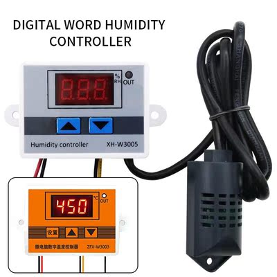 Digital Thermostat Humidistat  Humidity Temperature Controll