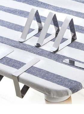 A69E Tablecloth Clips Picnic Table Cloth Cover Clamps Flexib