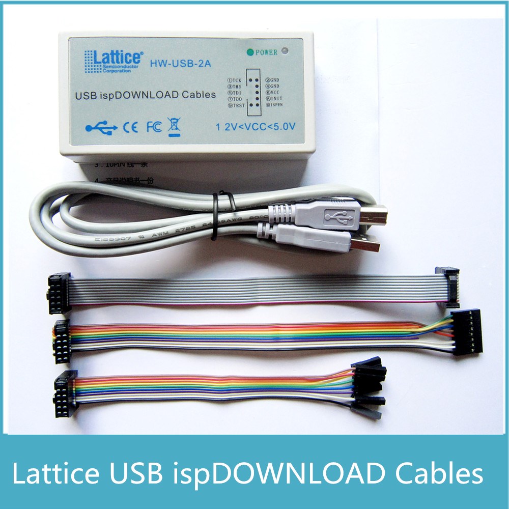 USB Isp Download Cable JTAG SPI Programmer for LATTICE FPGA