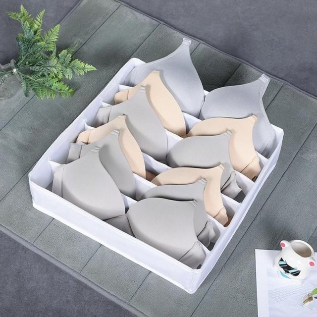 Home Underwear Box Cabinet Organizer Foldable Clothes Drawer