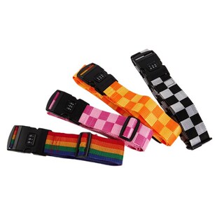Adjustable Baggage Belt Travel Rainbow Luggage Suitcase Stra