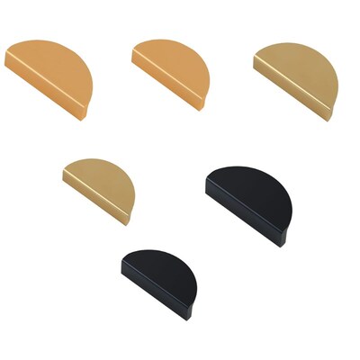 Wardrobe Door Pulls Furniture Drawer Knob Handle Aluminum A