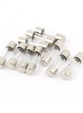 Wholesale 10Pcs 250V 10Amp Slow Blow Time Delay Glass Fuses