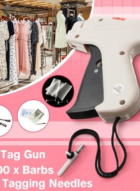 1Set Clothes Gart Price Label Tagging Tag Tools Machine+1000