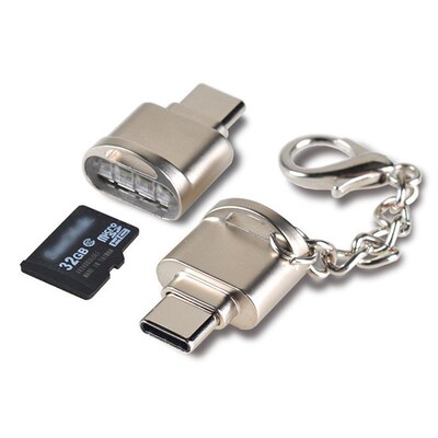 Powstro Type C Micro SD TF Mini Memory Card Reader USB 3.1 O