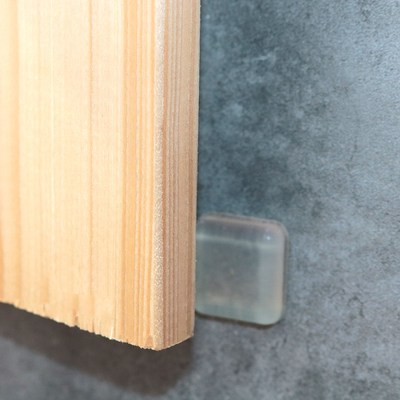 Door buffer grain of silicone fenders doorknob mute door