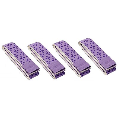 Durable Hot 4 Piece Bake Even Strip Cake Pan Dampen Strips S
