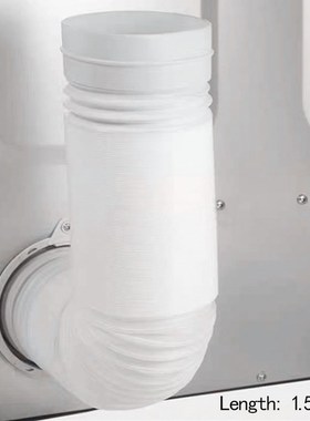 Telescopic tube for dryer clothes dryer parts exhaust hose a