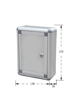 190 * 95 * 270mm Suggestion Box Complaint Box Newspaper Lett