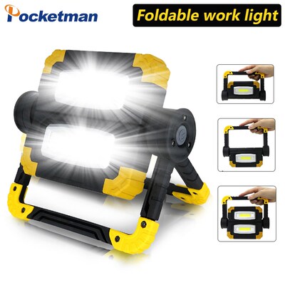 LED Work Light 50000LM Led Portable Floodlight Waterproof Se