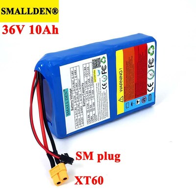 36V 10Ah Lithium Battery Pack 18650 10000mAh High rate 20A B