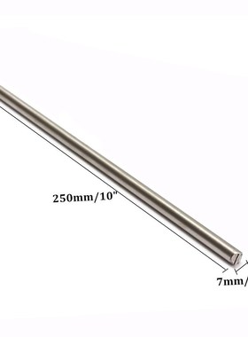 7*250mm TC4 Titanium 6al-4v Round Bar Ti Gr.5 Rod Stick Grad