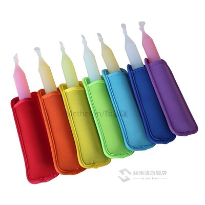 (5pcs) Neoprene popsicle Holders Bag Pop Ice  Freezer Pop Ho
