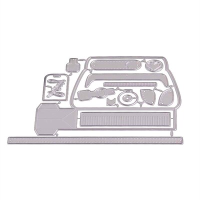 The Car Metal Cutting Dies Stencil DIY Scrapbooking Embossin