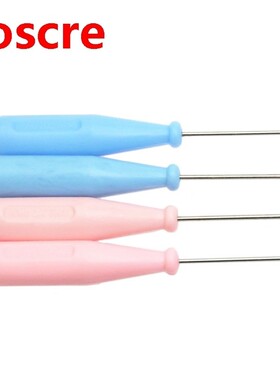 Sewing Awl Shoes Bags Hole Hook Handmade Leather Tool Plast