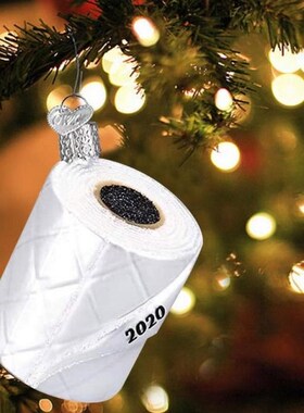 Toilet Paper Tree Decoration Christmas Roll Paper Crisis Pen