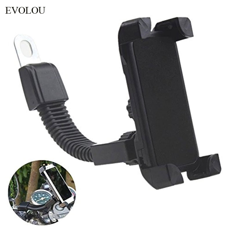 Anti-Fall Phone Holder Motorcycle Cellphone Stand Mount for