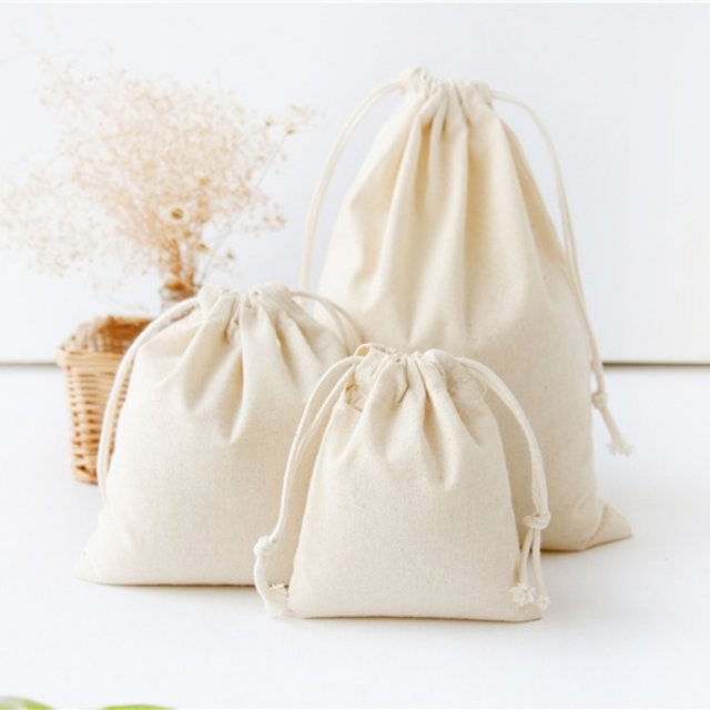 Travel Drawstring Storage Bags Sundries Small Beam Rope Pouc