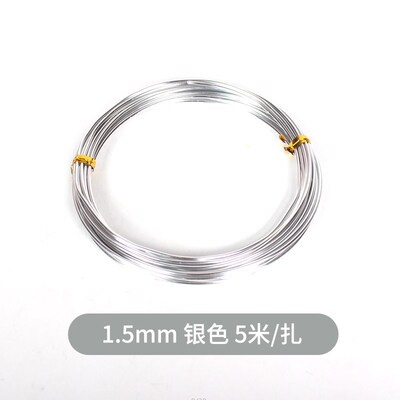 1/1.5/2 mm aluminium wire color aluminum wire DIY handmade