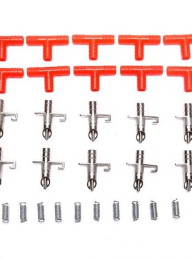 10 Sets Pet Supplies Automatic Rabbit Nipple Water Feeder Dr