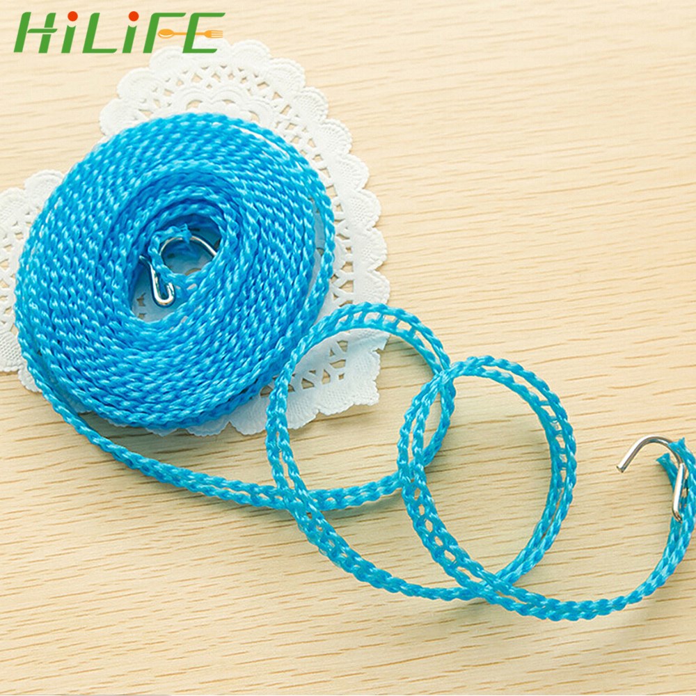 HILIFE 3M 5M Clothes Dryer Clothesline Cloth Hanging Rope La