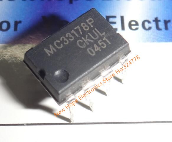 MC33178PG MC33178P DIP8 Operational amplifier chip