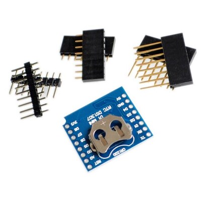 RTC DS1307 Real Time Clock DataLog Shield for Micro SD WeMos