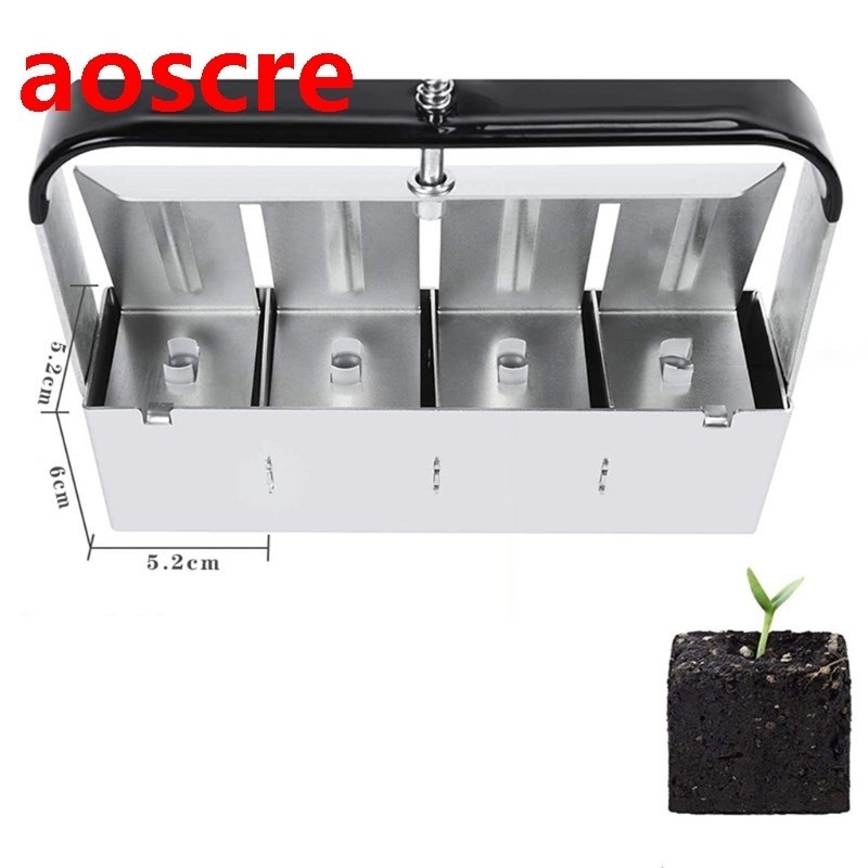 Manual Soil Block Maker Micro Soil Blocker Set  Soil Block S