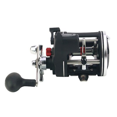12BB 3.81 Drum Wheel Fishing Reel with Line Counter Aluminu