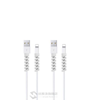 6pcs Free Shipping Cable Protector Silicone Bobbin Winder Wi