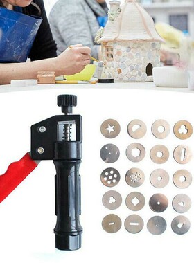 20 Discs Polymer Clay Extruder Craft Sculpey Sculpting Tools