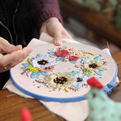 50/100pcs Multicolor Embroidery Thread Cross Stitch Floss Th