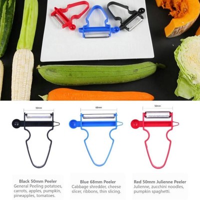 3pcs Peeler Trio Peeler Slicer Shredder Julienne Multifuctio