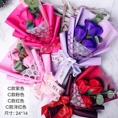 Teacher's day flower bouquet gift dried flower simulation