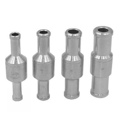 6/8/10/12mm Aluminium Alloy One WayFuel Non Return Check Val