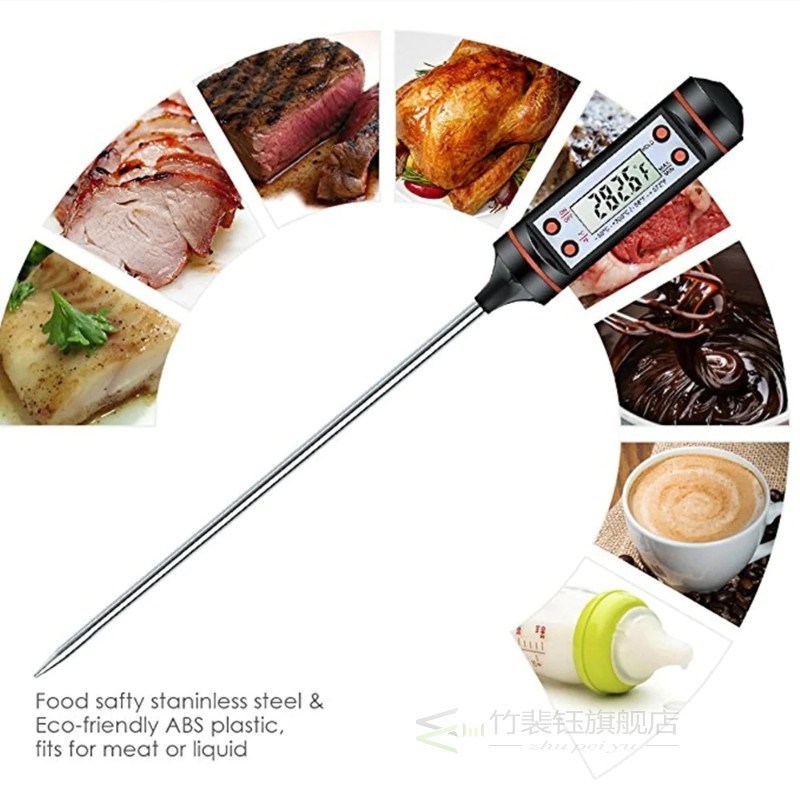 Digital BBQ Thermometer Kitchen Cooking Food Meat Probe -50